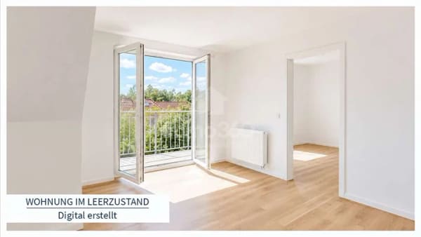 Immobilie in Schulzendorf - Bezugsfreie Dachgeschosswohnung mit Balkon in ruhiger Wohnlage - Bild 1