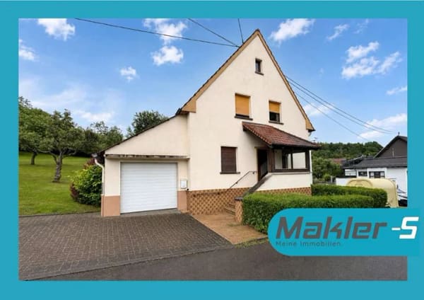 Immobilie in Ruschberg - Viel Platz & Potenzial in Ruschberg: EFH mit Garage – solide Basis für individuelle Neugestaltung - Bild 0