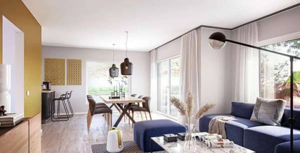 Immobilie in Marktschorgast - energieeffizienter Neubau KfW mit 4 Zimmer und Grundstück in Marktschorgast - Bild 2