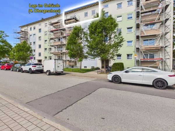Immobilie in Ingolstadt - Sofort verfügbar zur Eigennutzung oder als Kapitalanlage - Einzelgarage & Einbauküche inklusive! - Bild 1