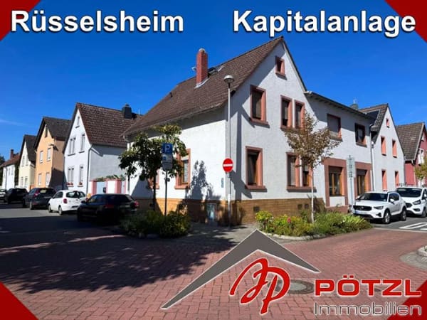 Immobilie in Rüsselsheim am Main - Attraktive Kapitalanlage in Rüsselsheim – 5 Wohneinheiten in zentraler Lage - Bild 0