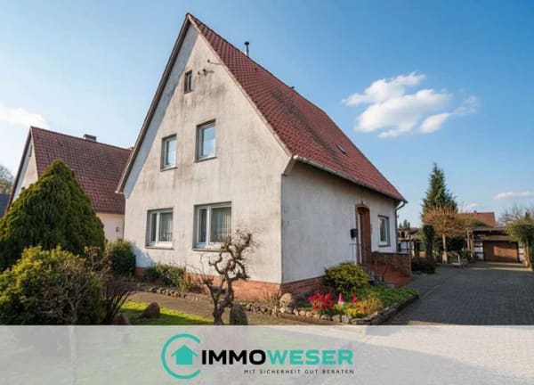Immobilie in Dörverden - Dörverden: Viel Platz für eigene Ideen, provisionsfrei für 185.000 € - Bild 0
