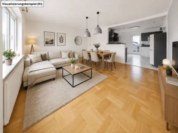 Immobilie in Achern - Altbauflair - großzügige Maisonette mit 6 Schlafzimmern, 2 Balkonen & Gartenanteil - Bild 3