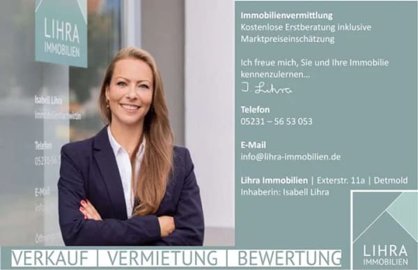 Immobilie in Detmold - Vermietete 3-Zimmer-Eigentumswohnung mit Balkon in Detmold! - Bild 3
