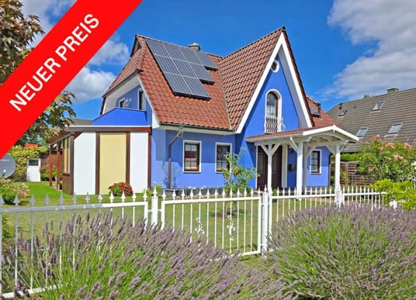 Immobilie in Sauzin - Gemütlichkeit & maritimes Flair: Einfamilienhaus im Friesenstil nahe dem Ziemitzer Yachthafen - Bild 0