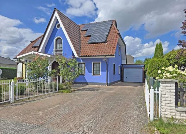 Immobilie in Sauzin - Gemütlichkeit & maritimes Flair: Einfamilienhaus im Friesenstil nahe dem Ziemitzer Yachthafen - Bild 1