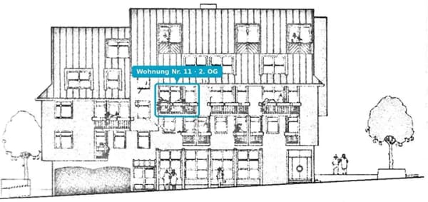 Immobilie in Neckarsulm - Kapitalanlage: Kompaktes 1-Zimmer-Apartment mit Südbalkon. - Bild 0