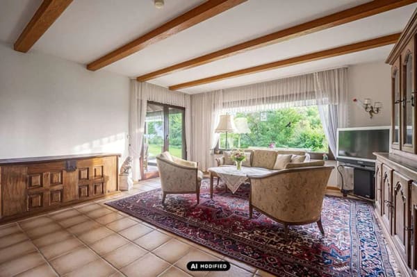 Immobilie in Sankt Johann - Idylisch am Rand von Weinbergen wohnen -  Ruhig gelegener Vollklinker-Walmdachbungalow - Bild 2