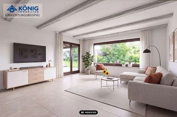 Immobilie in Sankt Johann - Idylisch am Rand von Weinbergen wohnen -  Ruhig gelegener Vollklinker-Walmdachbungalow - Bild 3