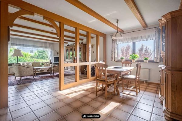 Immobilie in Sankt Johann - Idylisch am Rand von Weinbergen wohnen -  Ruhig gelegener Vollklinker-Walmdachbungalow - Bild 4