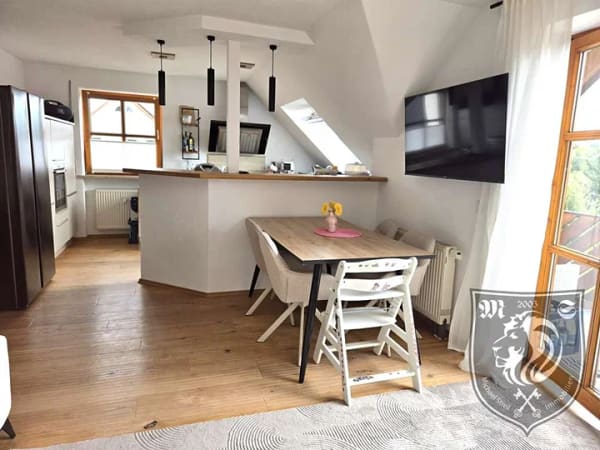 Immobilie in Syrgenstein - Charmante 2,5-Zimmer-Maisonette-Wohnung mit Südbalkon und Fernblick - Bild 1