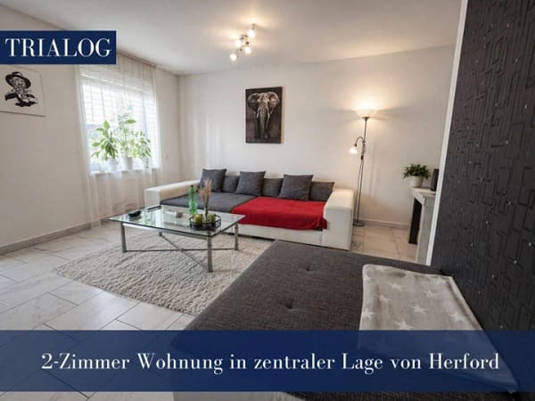 Immobilie in Herford - 2-Zimmer Wohnung in zentraler Lage von Herford - Bild 0