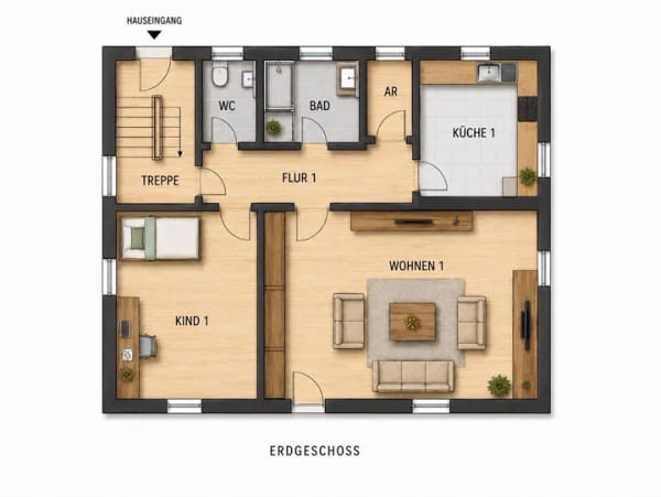 Immobilie in Betzenstein -  Sonnige Terrasse und eigener Garten! 2-Zimmer-ETW mit Potential! - Bild 0
