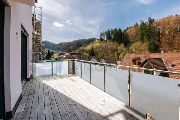 Immobilie in Ottenhöfen im Schwarzwald - Qualitätssiegel Nachhaltiges Gebäude - Neubau Maisonette in Ottenhöfen bei Baden-Baden - Bild 4