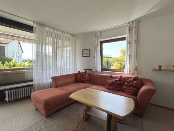 Immobilie in Bodolz - 3-Zimmer in Bodolz – großer Südbalkon mit Gartenzugang und Garage in ruhiger Lage - Bild 1