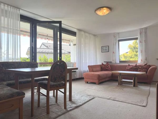 Immobilie in Bodolz - 3-Zimmer in Bodolz – großer Südbalkon mit Gartenzugang und Garage in ruhiger Lage - Bild 2