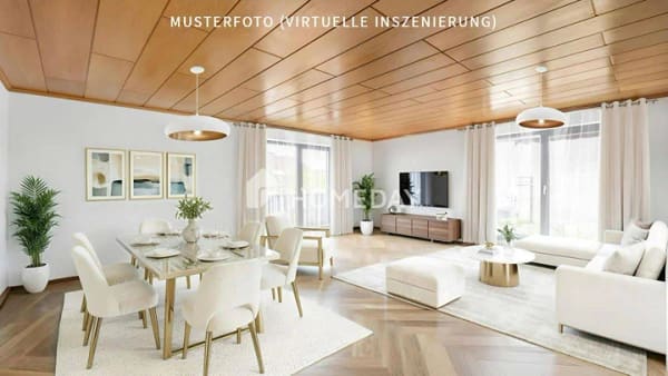 Immobilie in Adelzhausen - Großzügige DHH in ruhiger Lage mit Gartenidylle, Terrassen und vielseitig nutzbarem Souterrain - Bild 3