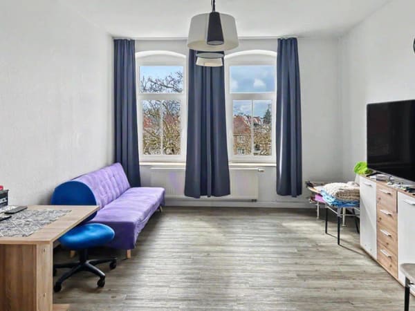 Immobilie in Riesa - Kapitalanlage: Gepflegte 2-Raum-Wohnung im 3. Obergeschoss in Riesa - Bild 2