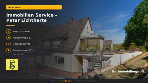 Immobilie in Bullay - Traumblick inklusive: Einfamilienhaus mit Einliegerwohnung und Moselblick in Bullay - Bild 0
