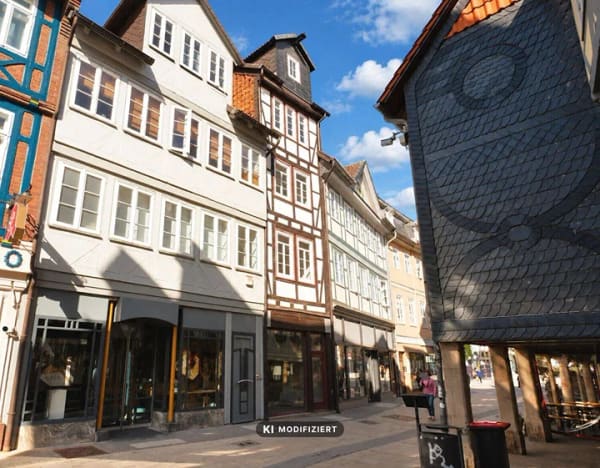 Immobilie in Wolfenbüttel - Historisches Wohn- und Geschäftshaus mit originalen Dielen und Wendeltreppe - Bild 2