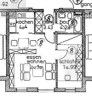 Immobilie in Mindelheim - Klein aber fein! 2-Zi. ETW mit TG-Stellplatz in Mindelheim! - Bild 1