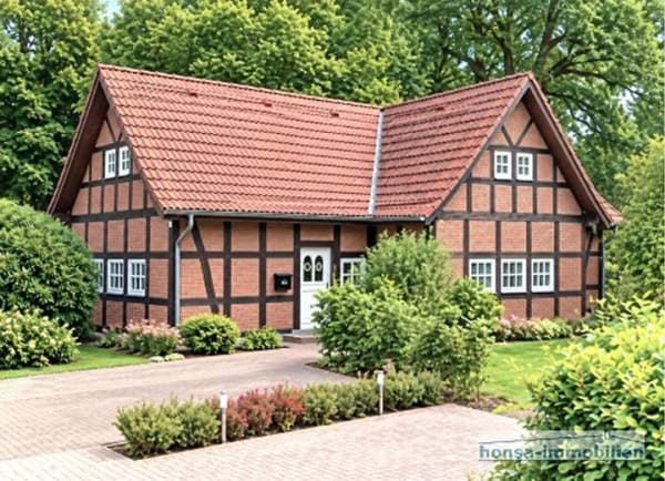Immobilie in Gyhum - Schnuckeliges Fachwerkhäuschen auf pflegeleichtem Grundstück in ruhiger Lage - Bild 0