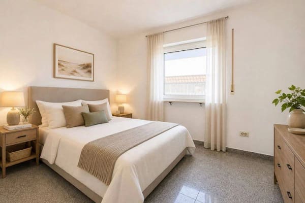 Immobilie in Linkenheim-Hochstetten - Freie 3-Zimmer-Wohnung mit Balkon - Bild 1