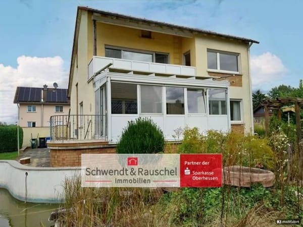 Immobilie in Echzell - Einfamilienhaus mir großem Grundstück in Echzell - Bild 0