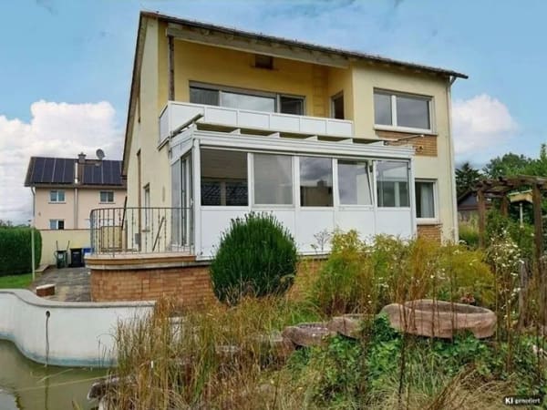 Immobilie in Echzell - Einfamilienhaus mir großem Grundstück in Echzell - Bild 1
