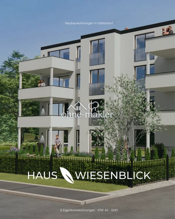 Immobilie in Gattendorf - Neubauwohnung in Gattendorf, 4-Zimmer mit Aufzug und Balkon - Bild 0