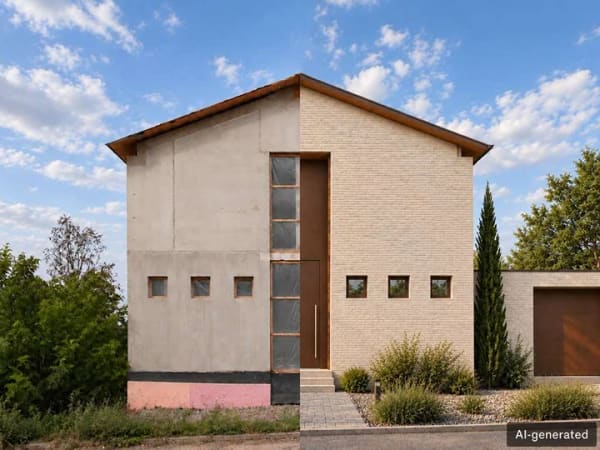 Immobilie in Schmelz - Architektonische Vision trifft Gestaltungsspielraum – exklusives Einfamilienhaus im Rohbauzustand! - Bild 0