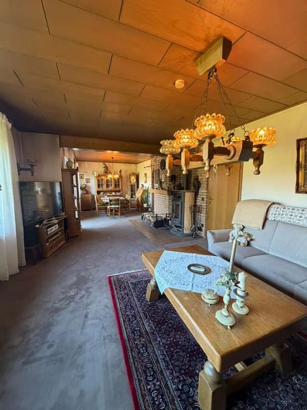 Immobilie in Gronau - Viel Platz zum Wohlfühlen: Einfamilienhaus mit großem Garten, Kaminofen und Partyhütte in Gronau - Bild 4