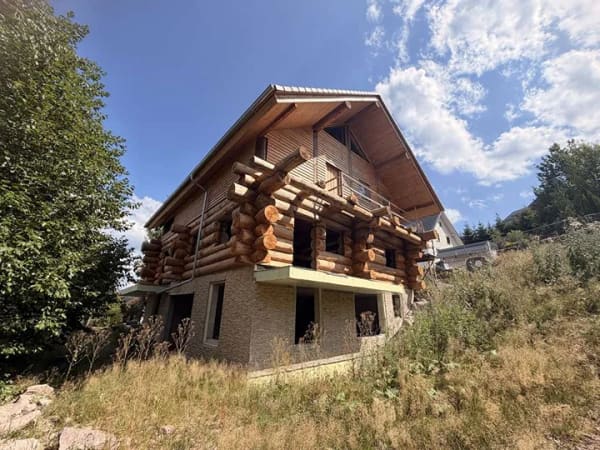 Immobilie in Feldberg - NATURSTAMM CHALET FELDBERG 2: Schlüsselfertige Neubau Luxus-Ferienwohnung echtes Blockhaus-Erlebnis - Bild 1