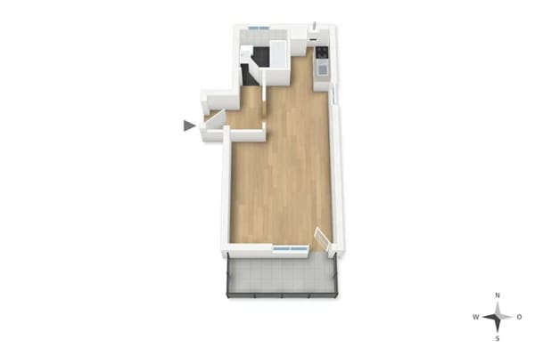 Immobilie in Speyer - 4,81 % Rendite! Vermietetes Appartement mit
Balkon und Aufzug in Speyer-West - Bild 1