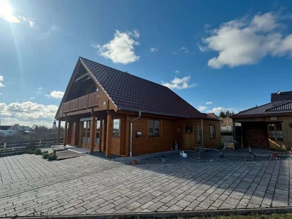 Immobilie in Grabfeld - Grabfeld-OT, Holzhaus - Bild 1