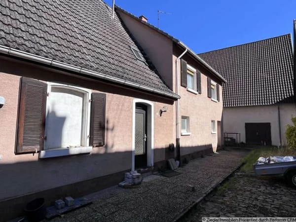 Immobilie in Edingen-Neckarhausen - 1-Fam.-Haus mit Hof und Scheune in Edingen-Neckarhausen - 10004053 - Bild 1