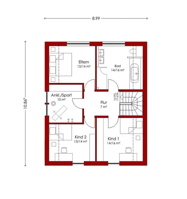Immobilie in Langensendelbach - Vom regionalen Bauträger - Ihr FAMILIEN-HAUS in Langensendelbach - Bild 4
