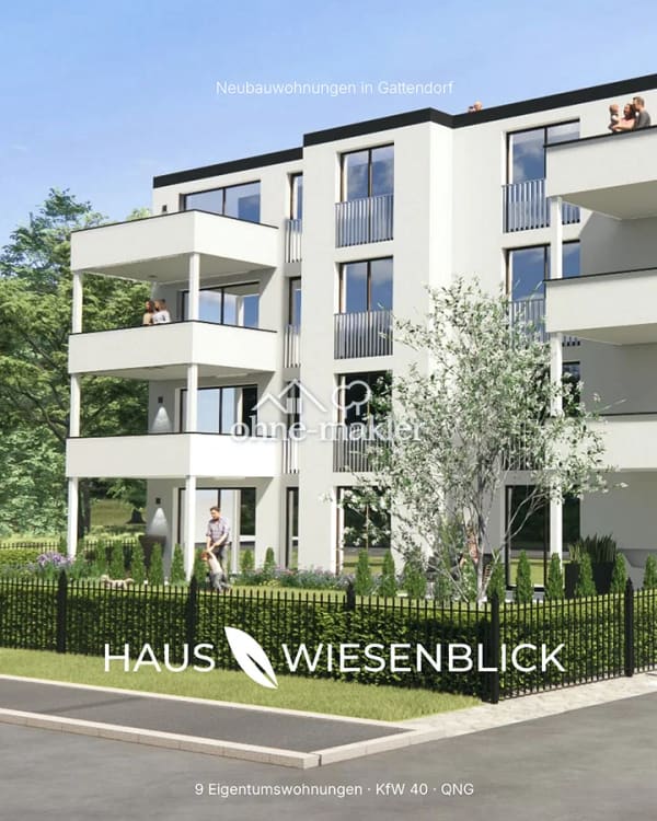 Immobilie in Gattendorf - Neubauwohnung in Gattendorf, 3-Zimmer mit Aufzug und Balkon - Bild 0