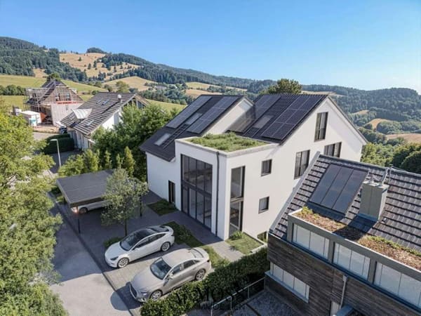 Immobilie in Horben - Gartenmaisonette mit Traumpanorama in die Rheinebene nur 10 min von Freiburg KFW40 QNG - Bild 2