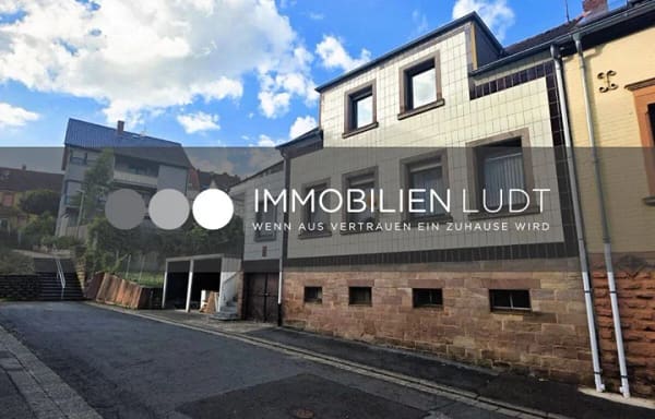 Immobilie in Quierschied - Viel Platz und zusätzliches Grundstück: Einfamilienhaus mit  Entwicklungspotenzial in Fischbach - Bild 1