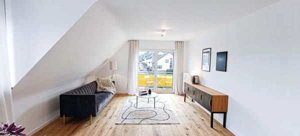 Immobilie in Boppard - Sanierte 3-Zimmer-Dachgeschosswohnung (vermietet) mit zwei Balkonen in Boppard - Bild 1