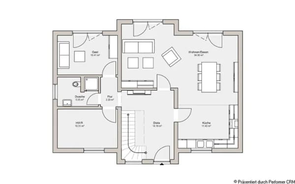 Immobilie in Böhlen - Traumhaus von Kern-Haus: Individuell & massiv! - Bild 2
