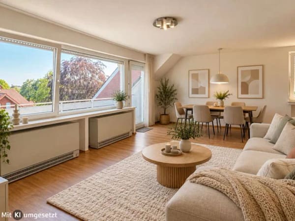 Immobilie in Rietberg -  3-Zimmer-Wohnung mit Balkon in Mastholte***1841 R Großzügig wohnen im Dreifamilienhaus  - Bild 1