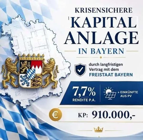 Immobilie in Neufahrn in Niederbayern - Krisensichere Rendite durch Freistaat Bayern - Bild 1