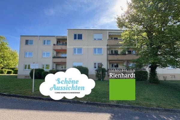 Immobilie in Schwieberdingen - 4-Zimmer-Wohnung in Schwieberdingen mit schöner Aussicht - Bild 0
