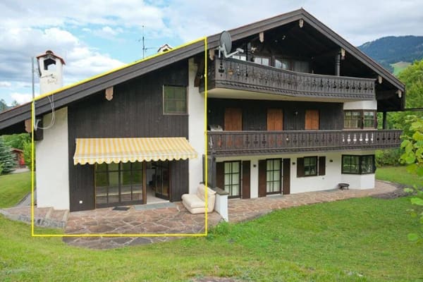 Immobilie in Grainau - Charmante Maisonettewohnung in Grainau - Wohnen wie im eigenen kleinen Haus - Bild 0
