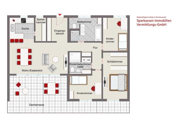 Immobilie in Vohenstrauß - Moderne Eleganz trifft exklusives Wohnen: Großzügiges Penthouse mit Dachterrasse in Vohenstrauß - Bild 2
