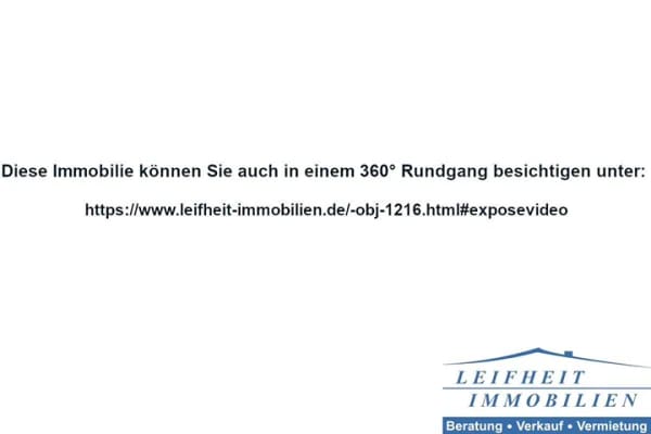 Immobilie in Allstedt - Ländliches Wohnhaus mit Nebengelass, 3 Garagen, Hof und Garten - Bild 2