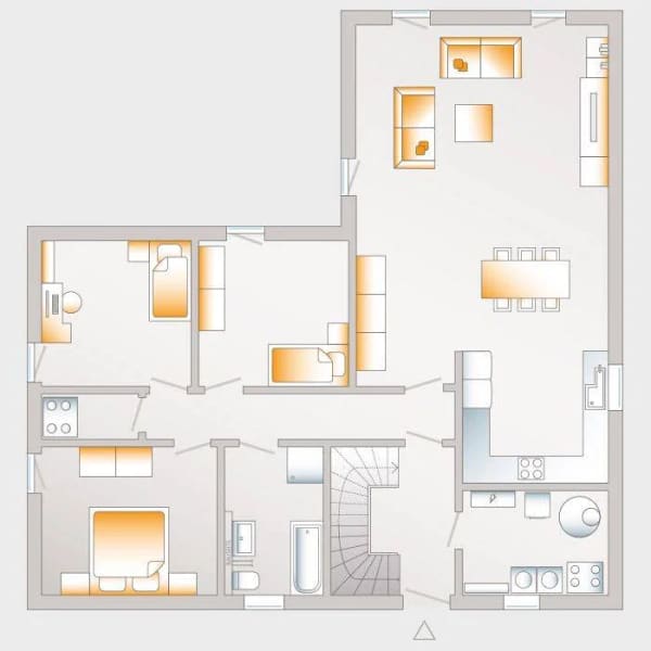 Immobilie in Gröningen - Individuelles Zweifamilienhaus in Gröningen - Flexibles Wohnen mit allkauf-Komfort - Bild 1