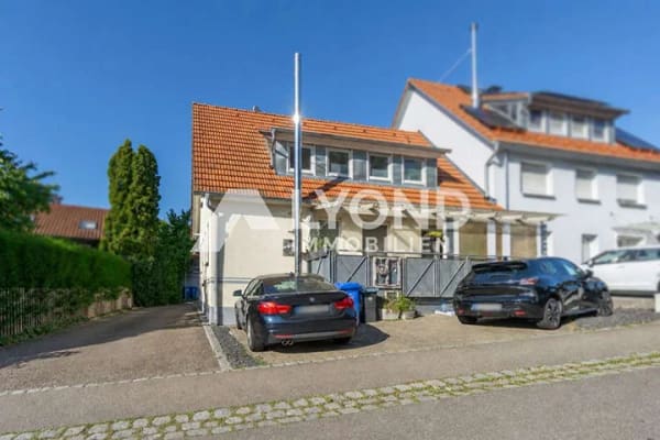 Immobilie in Schechingen - Moderne Doppelhaushälfte mit Dachterrasse, Carport und Garten in Schechingen - Bild 0